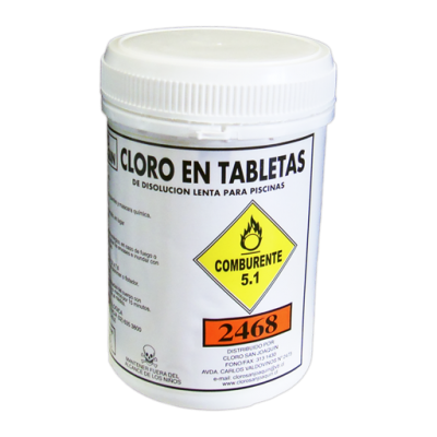 cloro tabletas